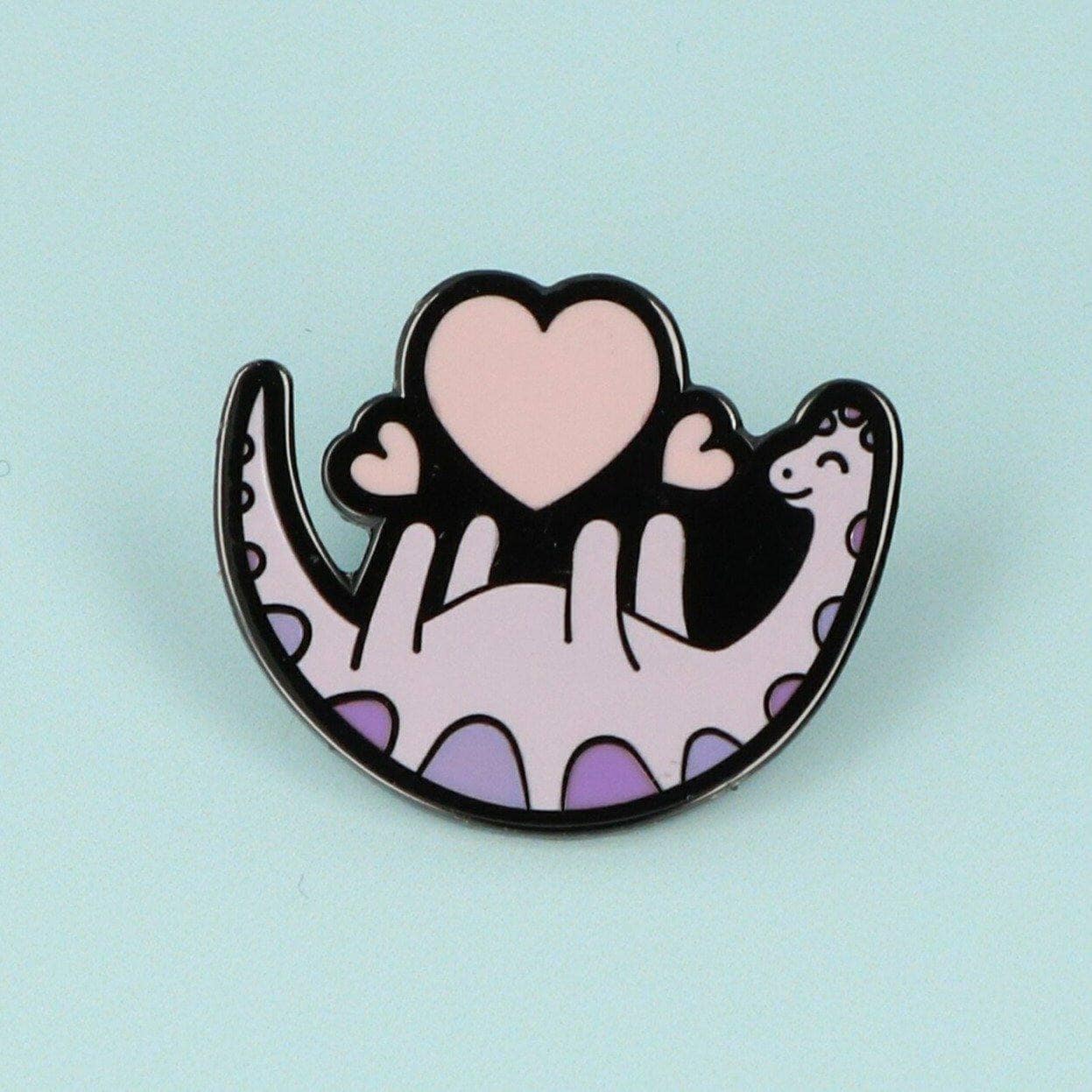 Dinosaur Love Enamel Pin