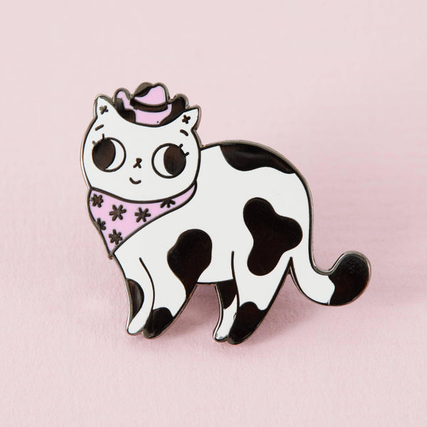 Rodeo Kitty Enamel Pin